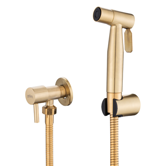 Chuveiro higiênico dourado ABLUO AURI GRIFERS