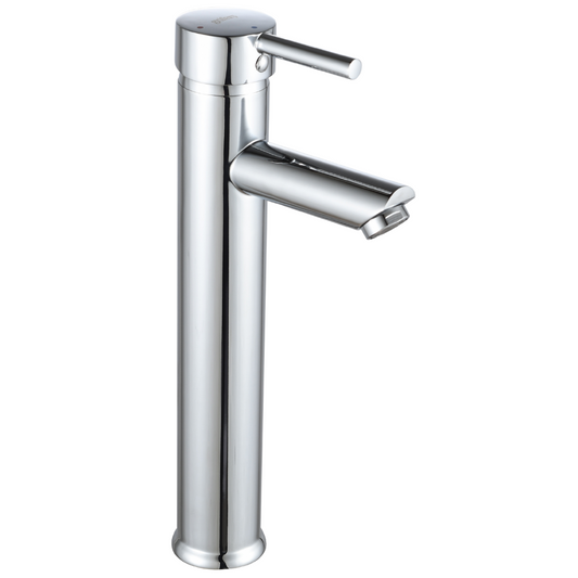 Torneira de Lavatório Cromada com Bica Alta e Abertura a Frio - ALTADAT CROME GRIFERS