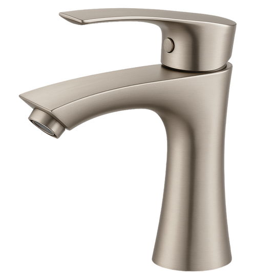 Torneira de pia de aço escovado com bico baixo – ARCUS BASIS HIBERA GRIFERS