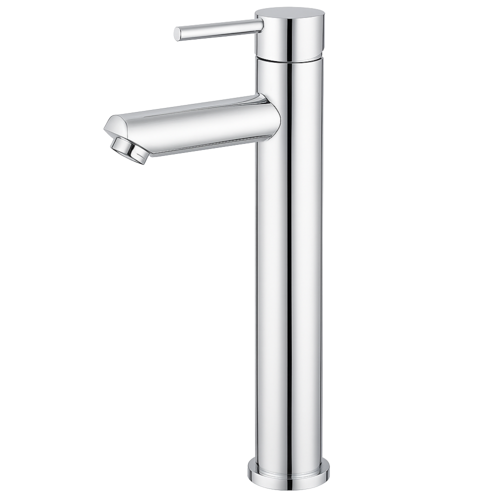 Grifo Lavabo Cromado Caño Alto – ROUND ALTUS CROME GRIFERS